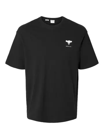 SELECTED SLHLOOSE-BLAKE SS TEE EX Sort