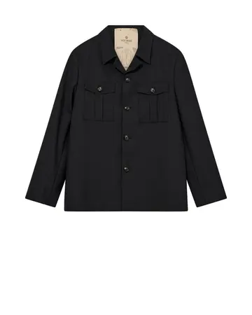 Mos Mosh MMGJacob Dynamic Luxe Overshirt Sort
