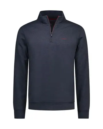 New Zealand Auckland SWEAT HALFZIP Navy