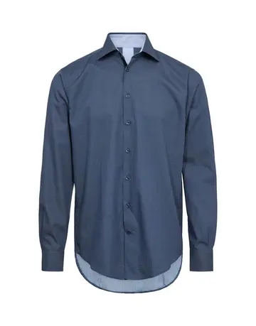 Garant REGULAR fit l/s shirt Mørk navy