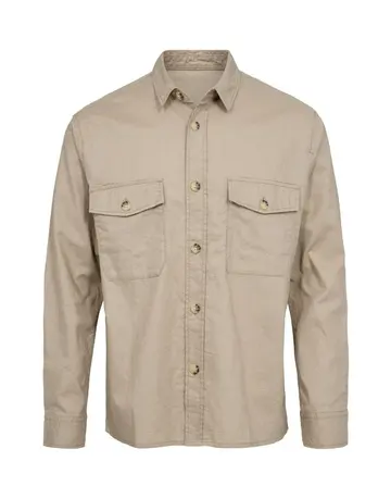 Gino Marcello Linen overshirt 