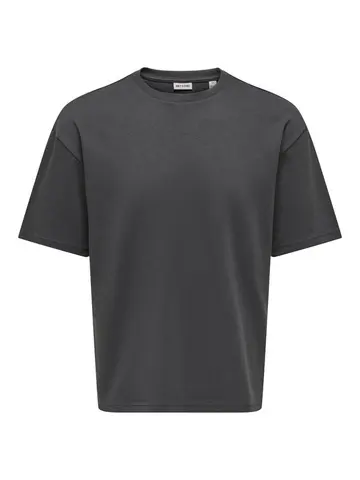 Only & Sons ONSCASPIAN AIRFLEX AUT SS TEE NOOS Grå
