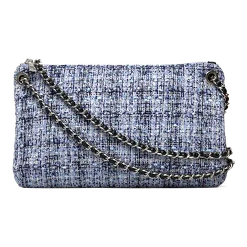 Rosemunde Medium Clutch Boucle Mix Blå Blå