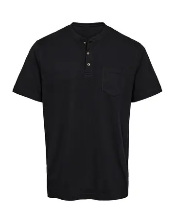 Thomas Regency Grandad t-shirt Sort