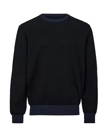 Thomas Regency Modern fit strik Navy