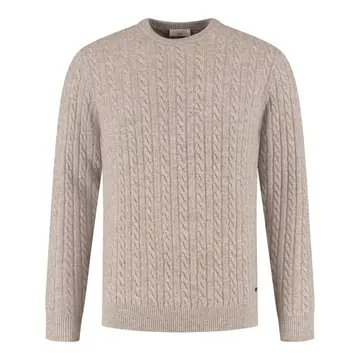 Born With Appetite RIDEON PULL R-NECK beige