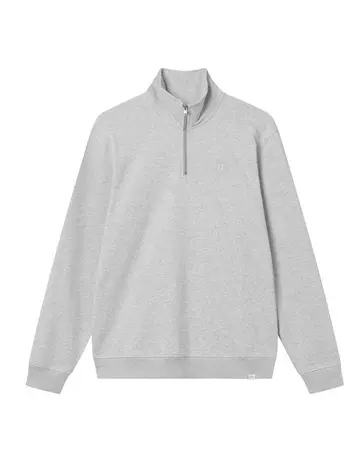 Les Deux Nørregaard Tonal Half-Zip Sweatshir 