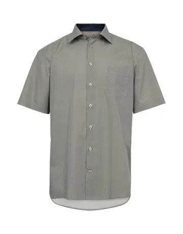 Black Blue Regular fit s/s shirt 