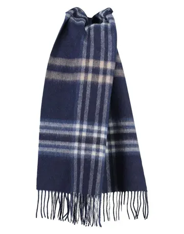 Gino Marcello Checked wool scarf 