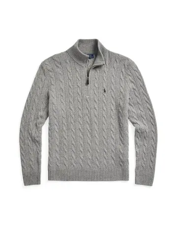 Ralph Lauren LSCABLEHZPP-LONG SLEEVE-PULLOVER 