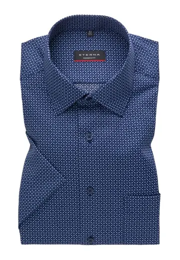 ETERNA shirt 4148 C19P Blå