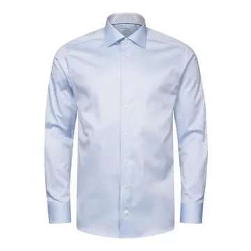 ETON Micro Print Effect Signature Twill Shirt 