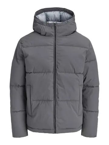 Jack & Jones JJGALAXY PUFFER JACKET Grå