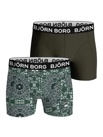 Björn Borg BAMBOO BOXER 2p, MULTIPACK 5 Grøn