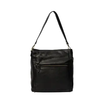 RE:DESIGNED Myra Big Skuldertaske Sort Sort