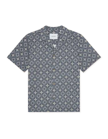 Les Deux Lukas Arabesque AOP SS Shirt 