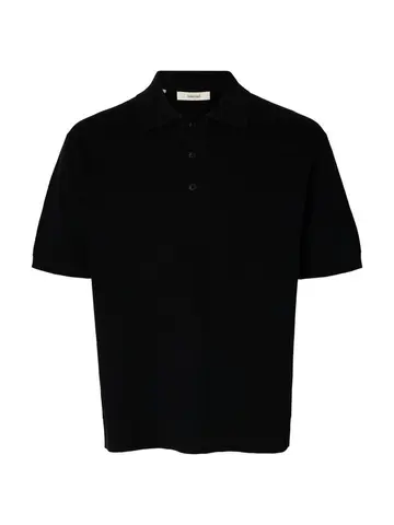 SELECTED SLHDANE SS KNIT RELAXED POLO NOOS Sort