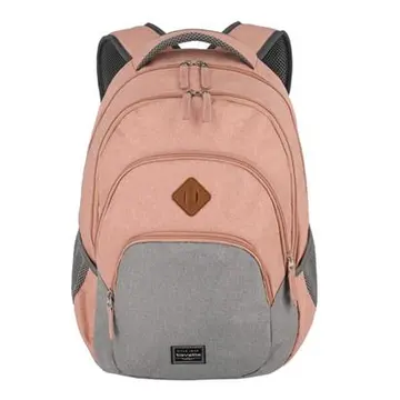 Travelite Basics Melange Rygsæk 15" Rose/Grå Grå