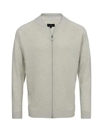 Garant Cardigan regular fit Lysgrå