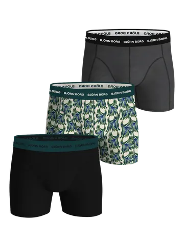Björn Borg COTTON STRETCH BOXER 3p, MULTIPACK 5 Multi