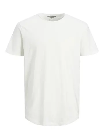 Jack & Jones JJEBASHER TEE O-NECK SS NOOS Hvid