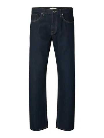 SELECTED SLH196-STRAIGHT BEN KORI JEANS NOOS Blå