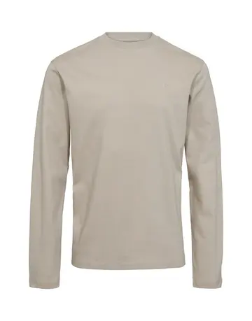 Garant Signatur O-neck l/s modern fit t-shirt beige