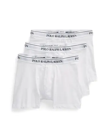 Ralph Lauren Stretch-Cotton Boxer Brief 3-Pack 