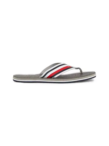 Tommy Hilfiger MASSAGE FOOTBED OLY BEACH SANDAL Grå