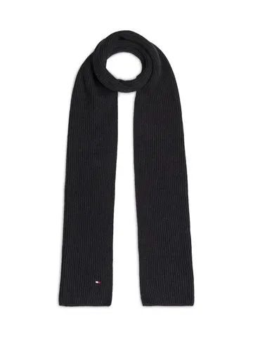 Tommy Hilfiger TH FLAG PIMA COTTON CASH SCARF Grå
