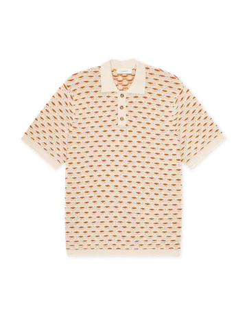 Les Deux Esmay Shell Knitted Polo 
