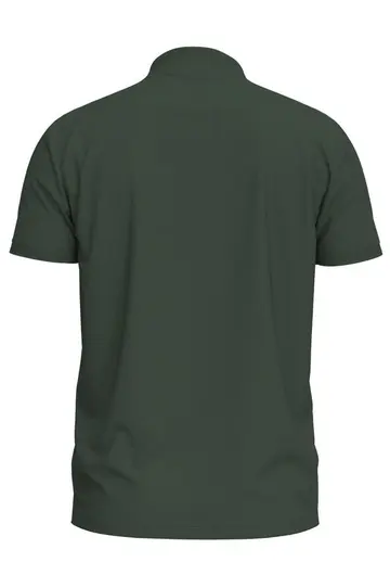 SELECTED SLHFAVE ZIP SS POLO B Grøn