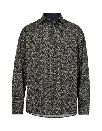 BLACK BLUE SHIRT L/S REG. FIT 