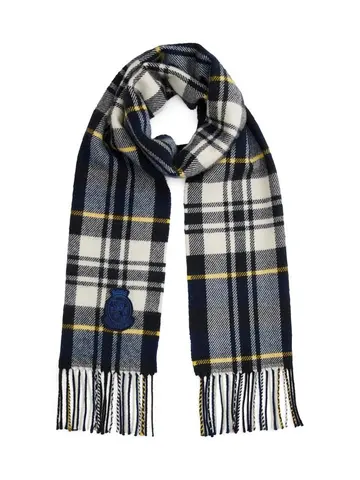 Tommy Hilfiger TH CREST CHECK SCARF Blå