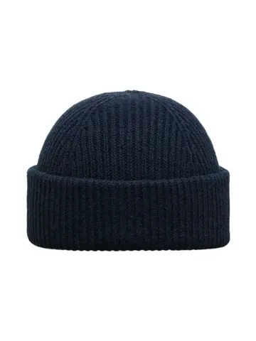 SELECTED SLHMASON MERINO SAILOR WOOL BEANIE Blå