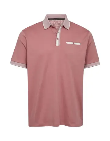 Garant Signatur Mens polo modern fit Lysrød