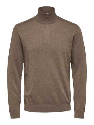 SELECTED SLHBERG HALF ZIP CARDIGAN B NO 