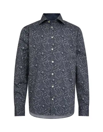 Garant Signatur Shirt l/s modern fit Navy