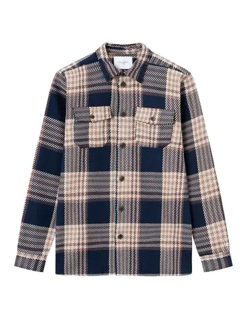 Les Deux Jesse Check Hybrid Shirt 2.0 