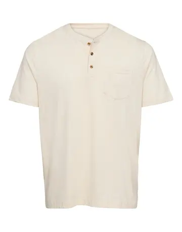 Thomas Regency Grandad t-shirt creme