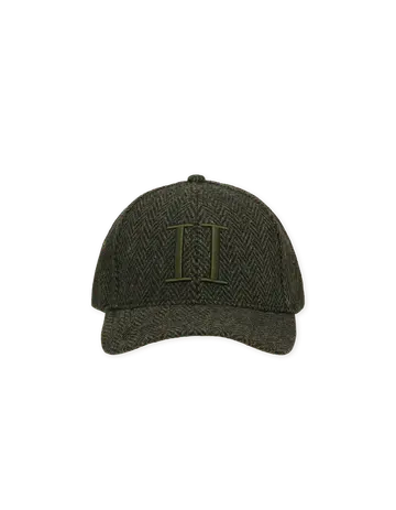 Les Deux Core Herringbone Baseball Cap 