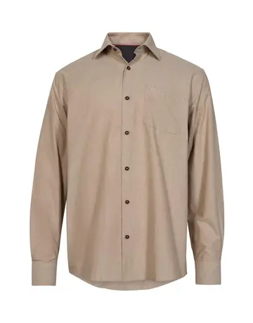 Thomas Regency THR SHIRT L/S REG. FIT lysbrun
