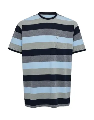 Black Blue T-shirt reg. fit 