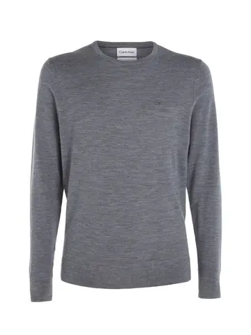 Calvin Klein SUPERIOR WOOL CREW NECK SWEATER 