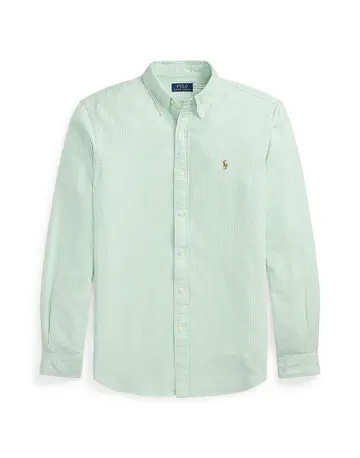Ralph Lauren Custom Fit Striped Oxford Shirt 