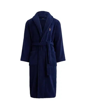 Ralph Lauren L/S SHAWL-LOUNGE-ROBE 