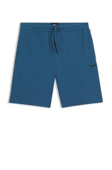 BOSS Black Waffle Shorts 10269584 01 
