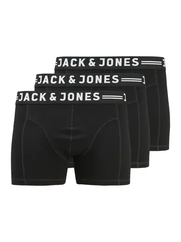 Jack & Jones JACSENSE TRUNKS 3-PACK NOOS PLS Sort