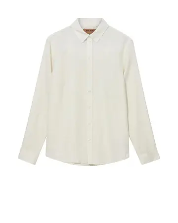 Mos Mosh MMGTheo Linen Shirt Hvid