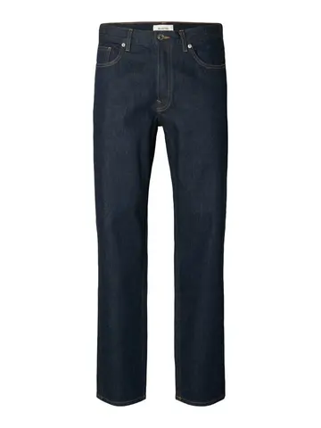 SELECTED SLH190-REG TAPERED BEN KORI JEANS N Blå